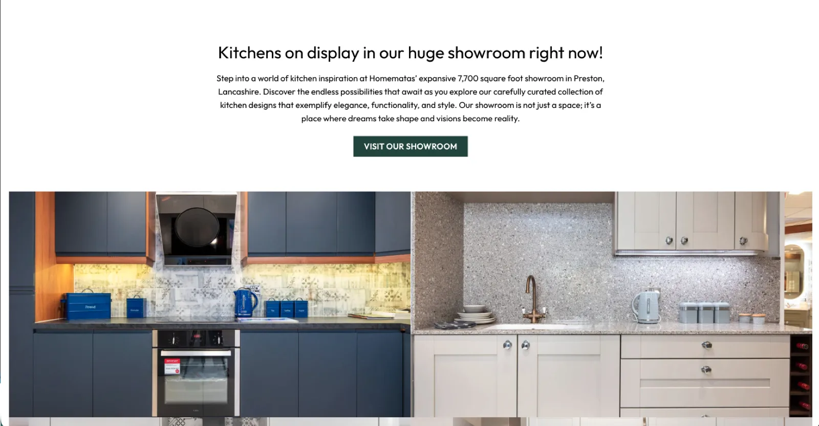 Old Homematas kitchens page